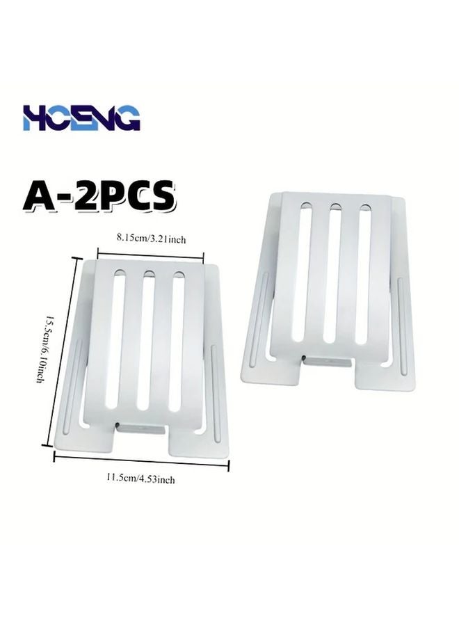 Model B 2pcs Adjustable Metal Desktop Speaker Stand 16 Degree Tilt - Image 4