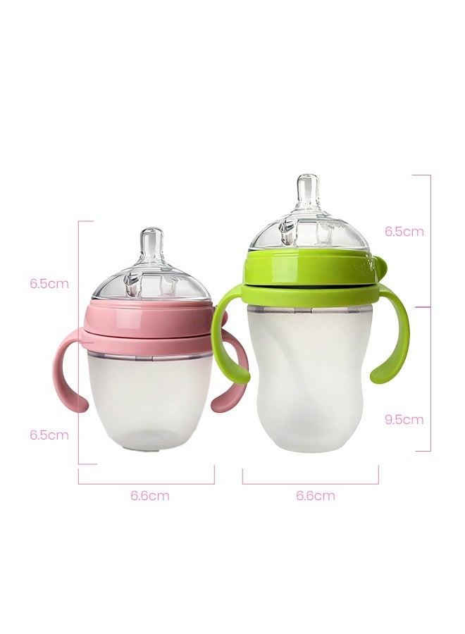 أيلا واحد من بلاك ناتورال فايل بوتلي، Soft and Squezy، Easy to Clean، Dual Ani Colic Putt Butte Baby، Infants and Neworn 240ML - Image 5
