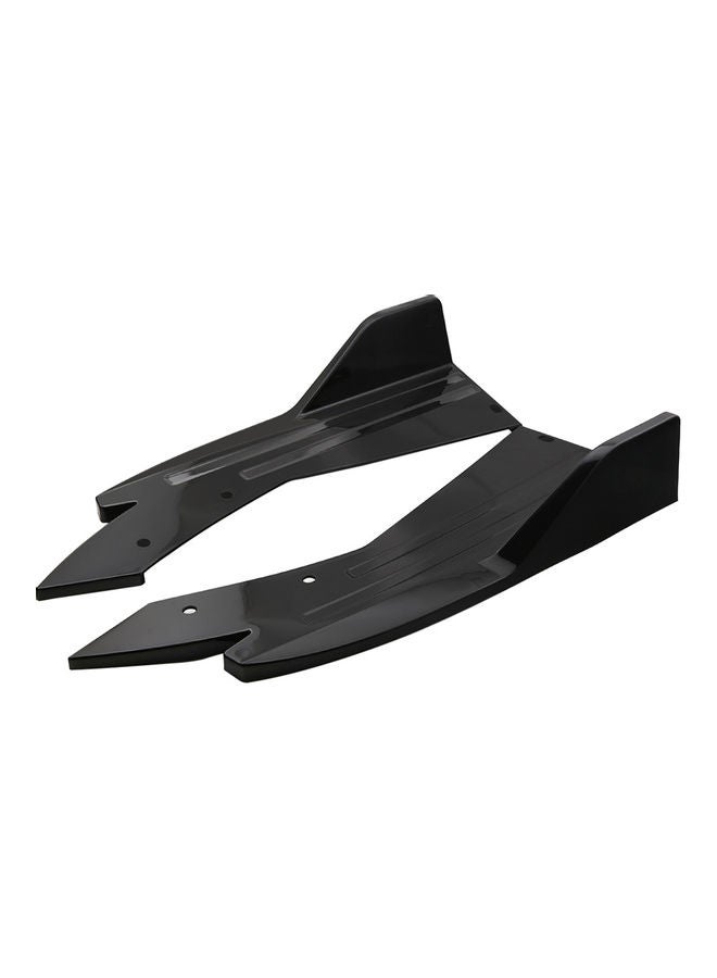 NIBEMINENT 2-Piece Rear Bumper Lip Splitter - Image 1
