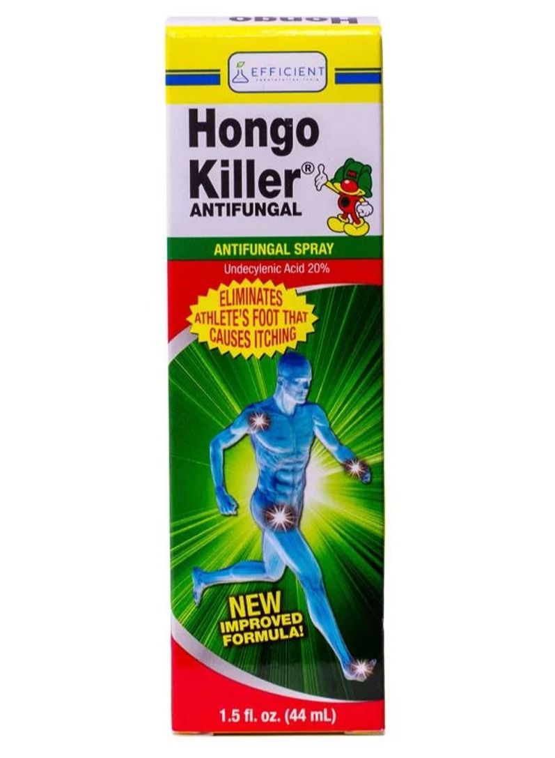 Hongo Killer رذاذ مضاد للفطريات | علاج القدم الرياضي والديدان الحلقية | 44 مل - Image 2
