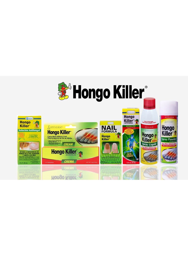 Hongo Killer رذاذ مضاد للفطريات | علاج القدم الرياضي والديدان الحلقية | 44 مل - Image 4