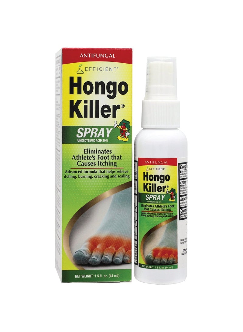 Hongo Killer رذاذ مضاد للفطريات | علاج القدم الرياضي والديدان الحلقية | 44 مل - Image 1