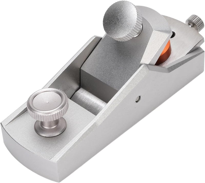 Mini Aluminum Woodworking Planer Compact Hand Wood Trimming Planer for Crafts Making Carpenter 5.89oz - Image 2