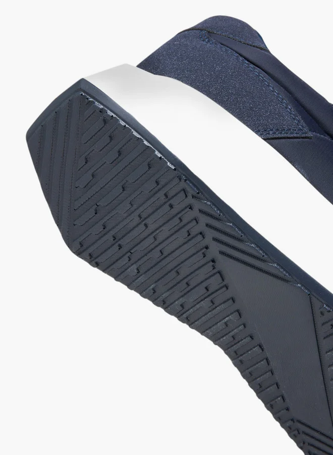 لي كوبر Men's Solid Lace-Up Sneakers