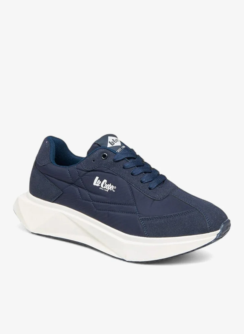 Lee Cooper Men's Solid Lace-Up Sneakers