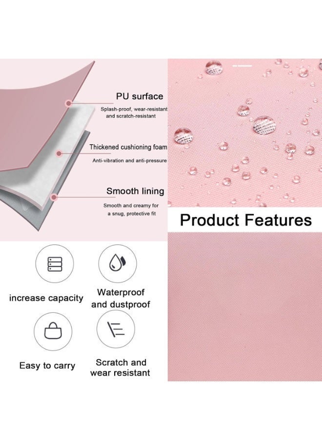 QIYUE 12.9 Inch 13 inch Tablet Sleeve Bag Compatible with iPad Air 13 inch(M3/M2) 2025/2024 iPad Pro 13 inch M4 2024, S10+ 12.4 inch 2024/iPad Pro 12.9 M2 2022/2021/2020,Surface Laptop Go 12.4" Galaxy Tab S7+S8+/S9+/S9FE+ 12.4" 2022/2023 Generation with Magic Keyboard/ Smart Keyboard Folio Carrying Case - Image 4