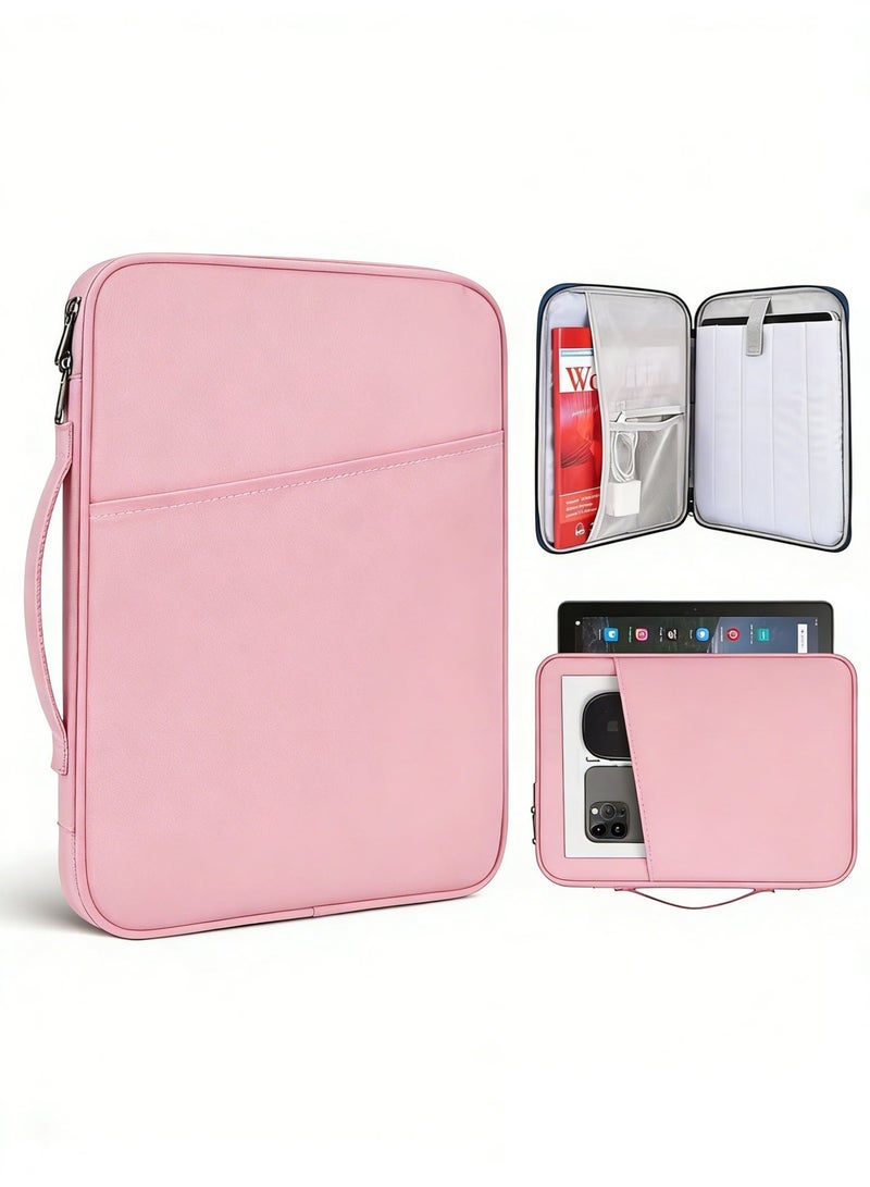 QIYUE 12.9 Inch 13 inch Tablet Sleeve Bag Compatible with iPad Air 13 inch(M3/M2) 2025/2024 iPad Pro 13 inch M4 2024, S10+ 12.4 inch 2024/iPad Pro 12.9 M2 2022/2021/2020,Surface Laptop Go 12.4" Galaxy Tab S7+S8+/S9+/S9FE+ 12.4" 2022/2023 Generation with Magic Keyboard/ Smart Keyboard Folio Carrying Case - Image 1