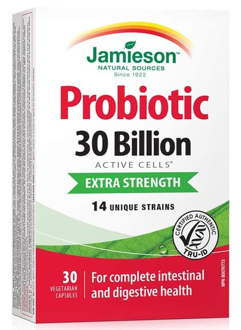 جاميسون جيميسون بروبيوتيك 30 مليار 30 قرص نباتي