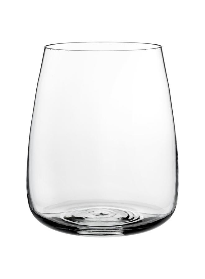 Vase, clear glass, 18 cm - Image 1