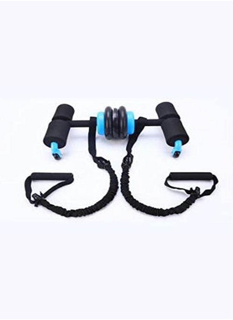 Sky Land Multifunctional Abdominal Wheel With Resistance Bands EM-9344-B  - Image 2