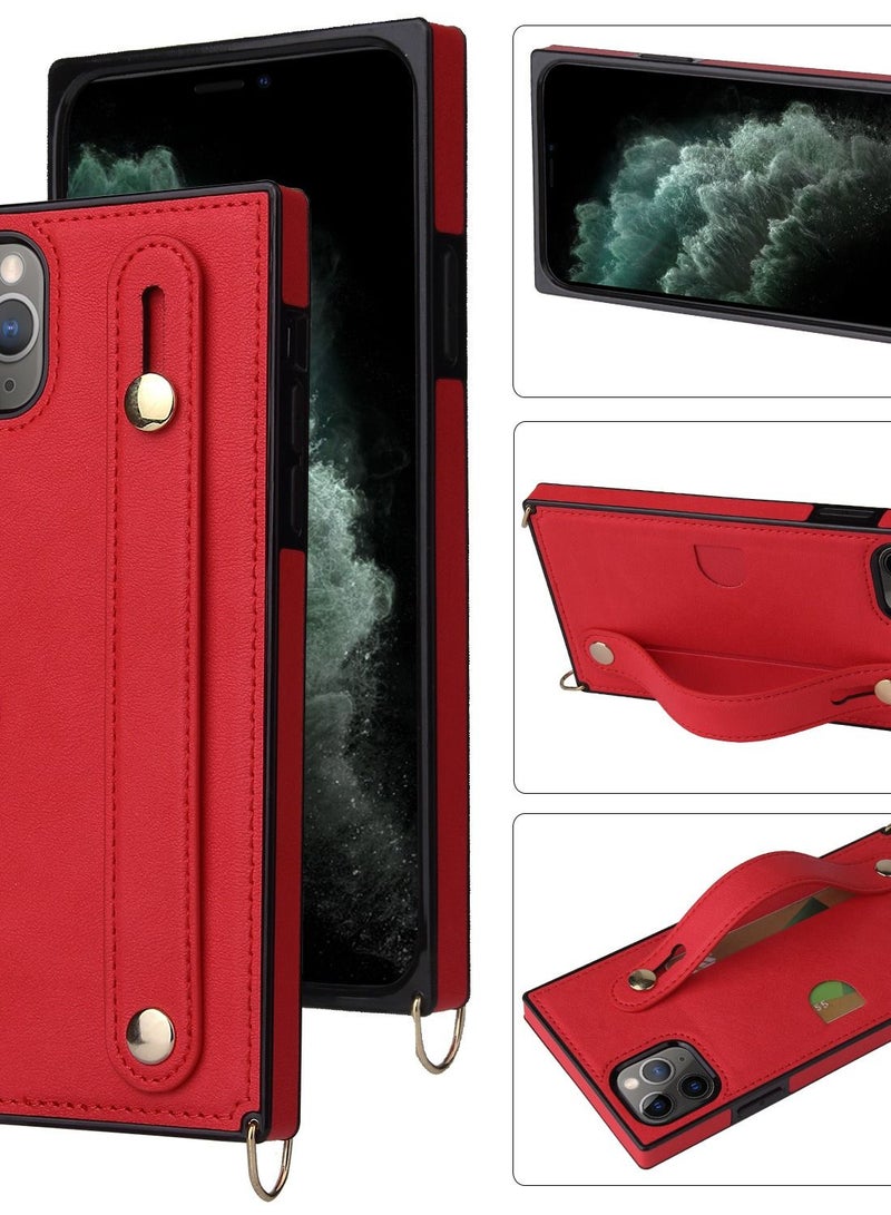 Loquat Suitable For IPhone Crossbody Lanyard Protective Sleeve Leather Case - Image 2