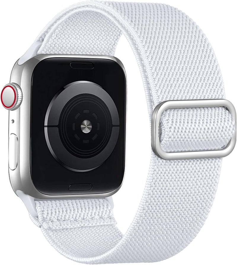 Lerobo Braided Band Compatible with Apple Watch Series 11 10 9 8 7 46mm 45mm 41mm Ultra SE 3 2 1 49mm Series 6 5 4 3 44mm 40mm 38mm 42mm Men iWatch Bands Women Stretchy Nylon Solo Loop Sport Strap - Image 1