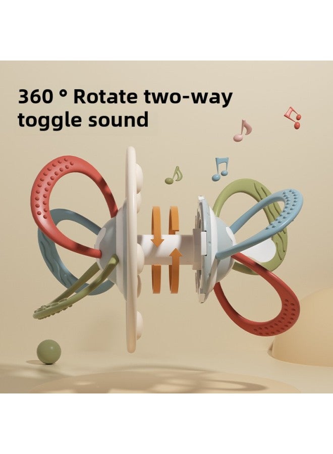Baby Manhattan Ball Rattle Toy Baby Handheld Early Education Intelligence Toys-Color: 13 * 13CM - Image 3