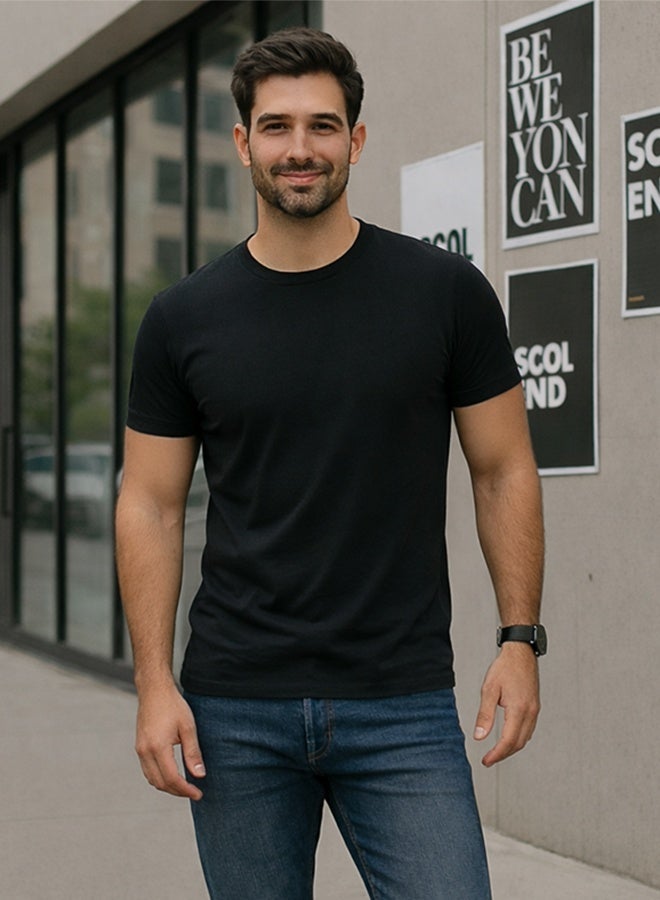 دايس تيشيرت رجالي قطن نص كم – عبوة 6 قطع - Image 4