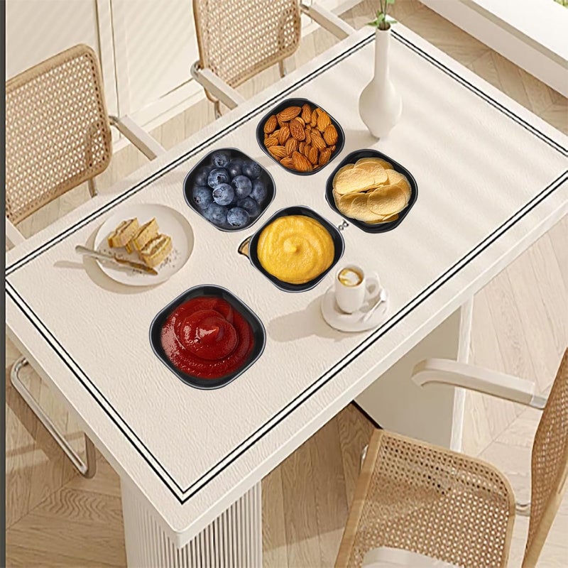 OZY 15 Pack Unbreakable Dipping Bowls, 4.5 OZ Soy Sauce Dishes,Wheat Straw Small Dessert Bowls,Small Prep Bowls，Dipping Sauce Cups, Dip Bowls for Side Dish, Snacks, BBQ，Ketchup - Image 3