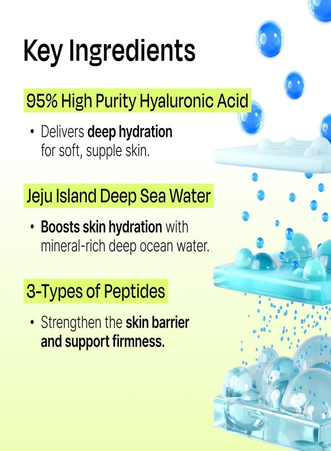 Celladix Hyaluronic Intense Serum – 95% Pure Hyaluronic Acid with Jeju Deep Sea Water & Peptides – 100 Hours of Hydration, Gentle Soothing Care for Radiant Skin – Korean Skincare, 1.69 Fl Oz - Image 5