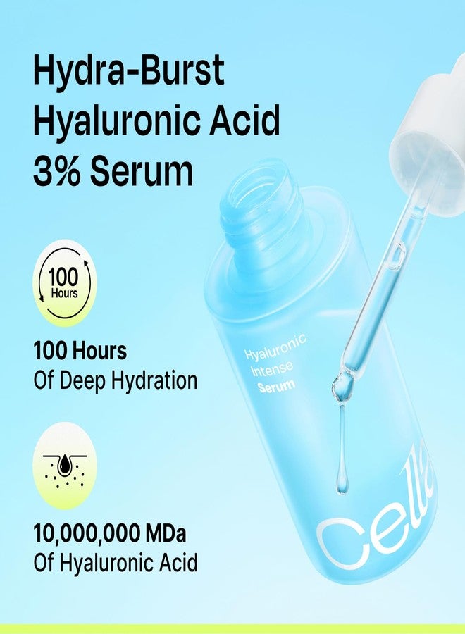 Celladix Hyaluronic Intense Serum – 95% Pure Hyaluronic Acid with Jeju Deep Sea Water & Peptides – 100 Hours of Hydration, Gentle Soothing Care for Radiant Skin – Korean Skincare, 1.69 Fl Oz - Image 4