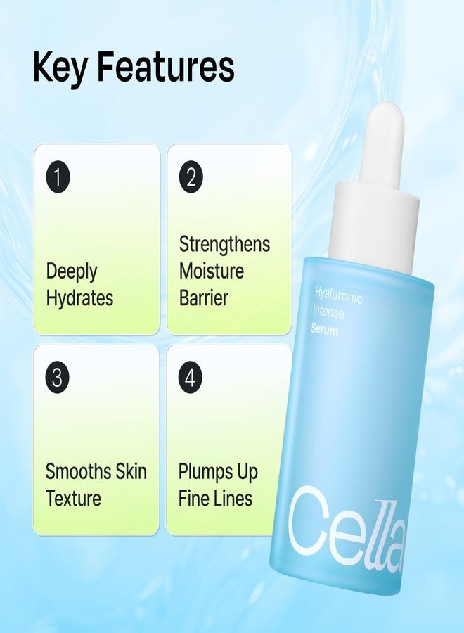 Celladix Hyaluronic Intense Serum – 95% Pure Hyaluronic Acid with Jeju Deep Sea Water & Peptides – 100 Hours of Hydration, Gentle Soothing Care for Radiant Skin – Korean Skincare, 1.69 Fl Oz - Image 2