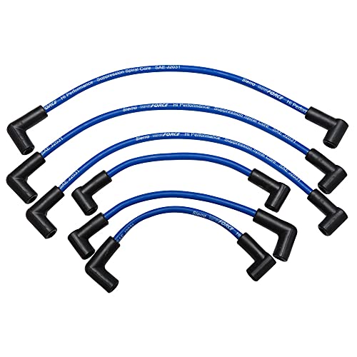 Sierra International 1888331 Premium MagForce Marine Spark Plug Wire Set for Mercruiser Sterndrive white