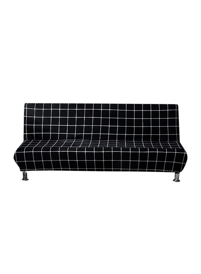 إسكدنيا غطاء أريكة بمقعدين/ثلاثة مقاعد من دون أذرع أسود 160x190سم - Image 1