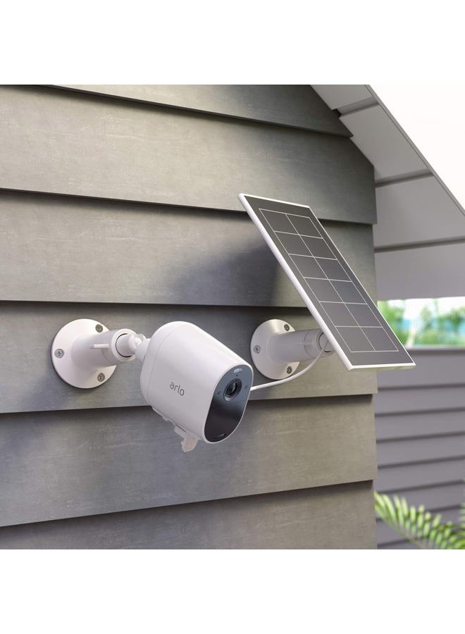 ARLO Essential Solar Panel Charger - Arlo Certified Accessory - Weather Resistant, 8 ft Power Cable, Adjustable Mount, Only Works with Arlo Essential and Essential XL Cameras, White - VMA3600 - Image 2
