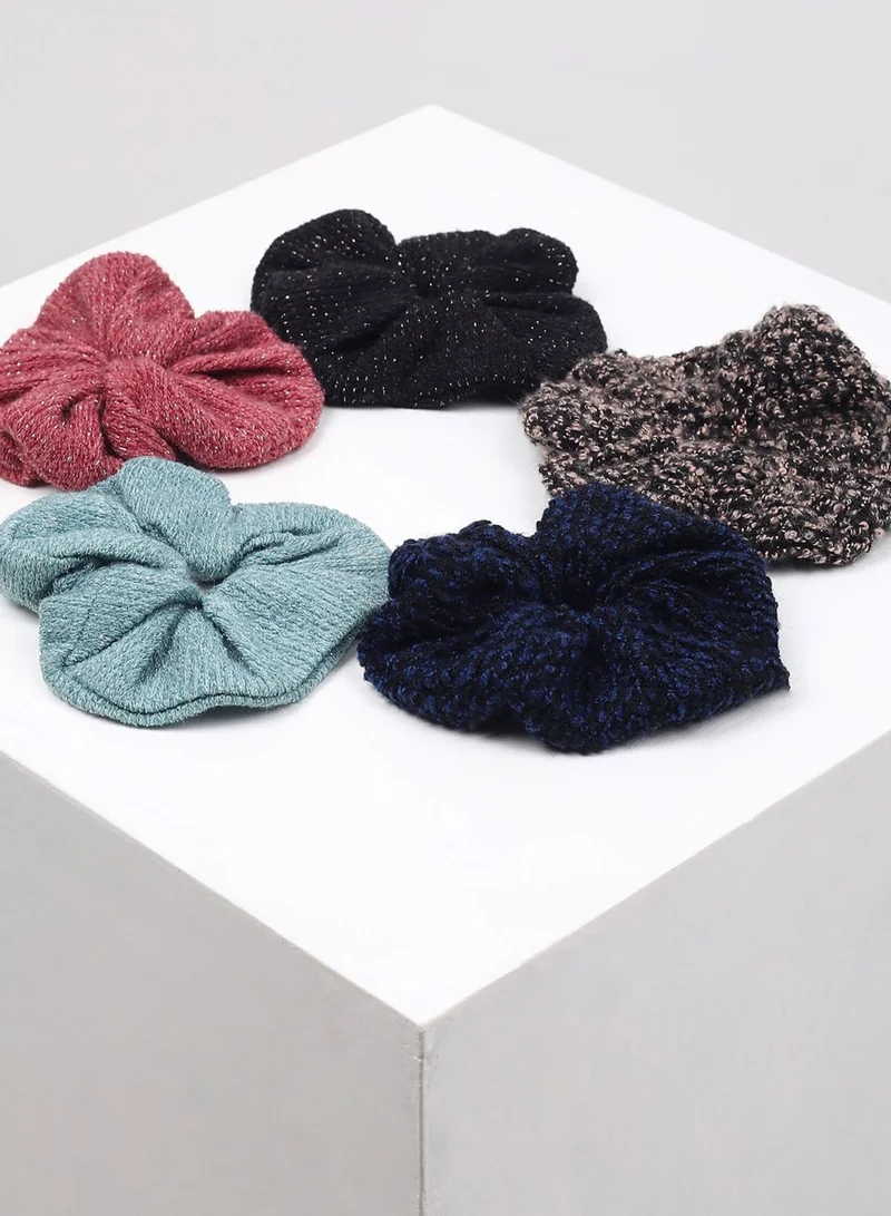 SOHI Pack of 5 Scrunchies