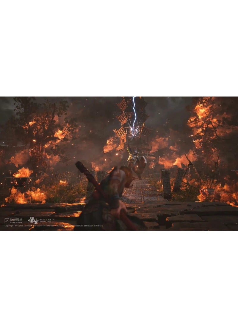 بلاي ستيشن - Black Myth Wukong إصدار PS5 - لعبة مغامرة وتقمص أدوار أكشن - Image 1