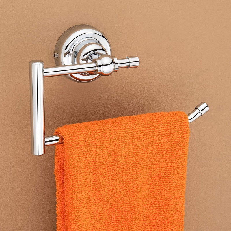 plantex Plantex Stainless Steel 304 Grade Towel Rack with Stainless Steel 304 Grade Skyllo Bathroom Accessories Set 5pcs (Towel Rod/Napkin Ring/Tumbler Holder/Soap Dish/Robe Hook)  - Image 4