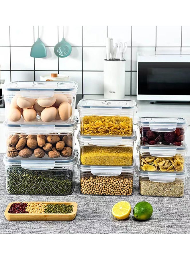 HOMESTAR Food container set with strainer inside the box and plastic cover 3 pieces - Image 4