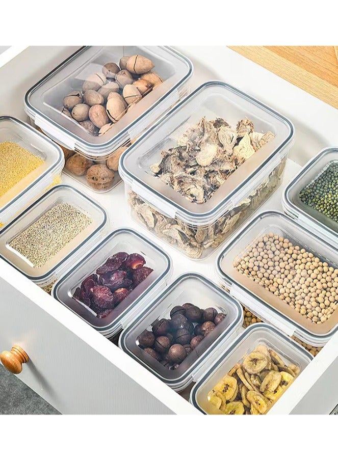 HOMESTAR Food container set with strainer inside the box and plastic cover 3 pieces - Image 5