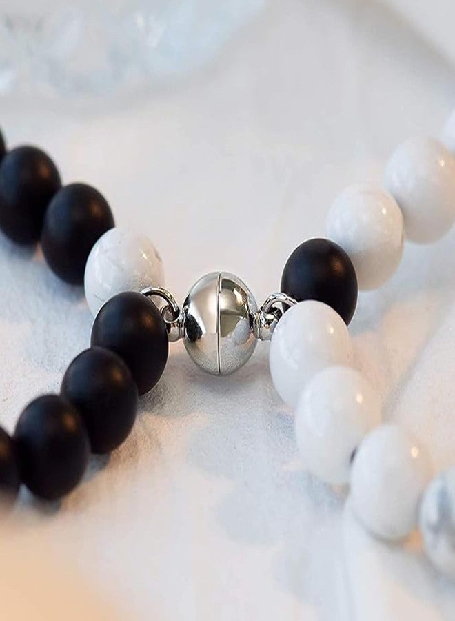 72ore Couples Bracelets Matching Bracelets for Couples Bead Bracelets Valentines Bracelets Valentines Day Gifts Couple Gifts - Image 5