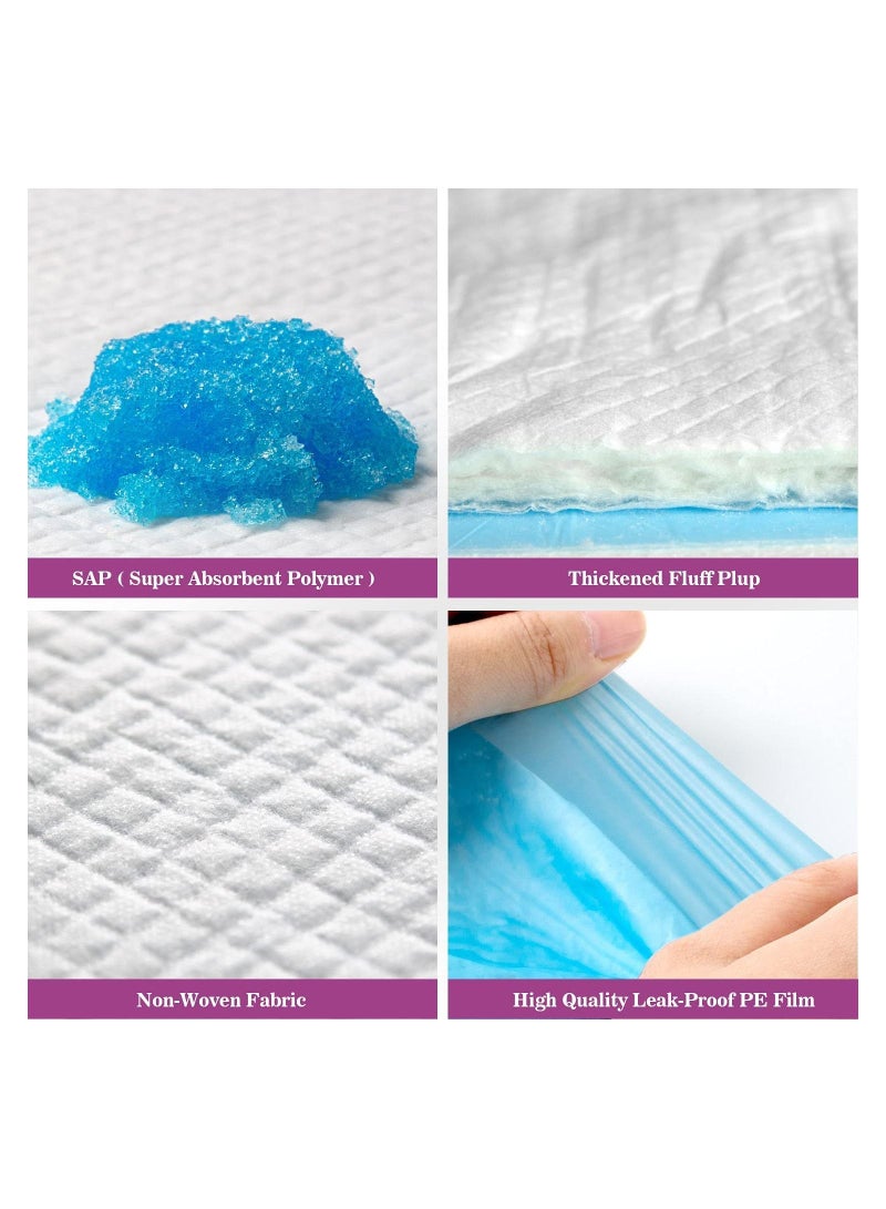 Cherry Medical Supply 10-Pieces Pet Training And Puppy Pads 60 Cm X 90 Cm, Regular Super Absorbent - Image 4