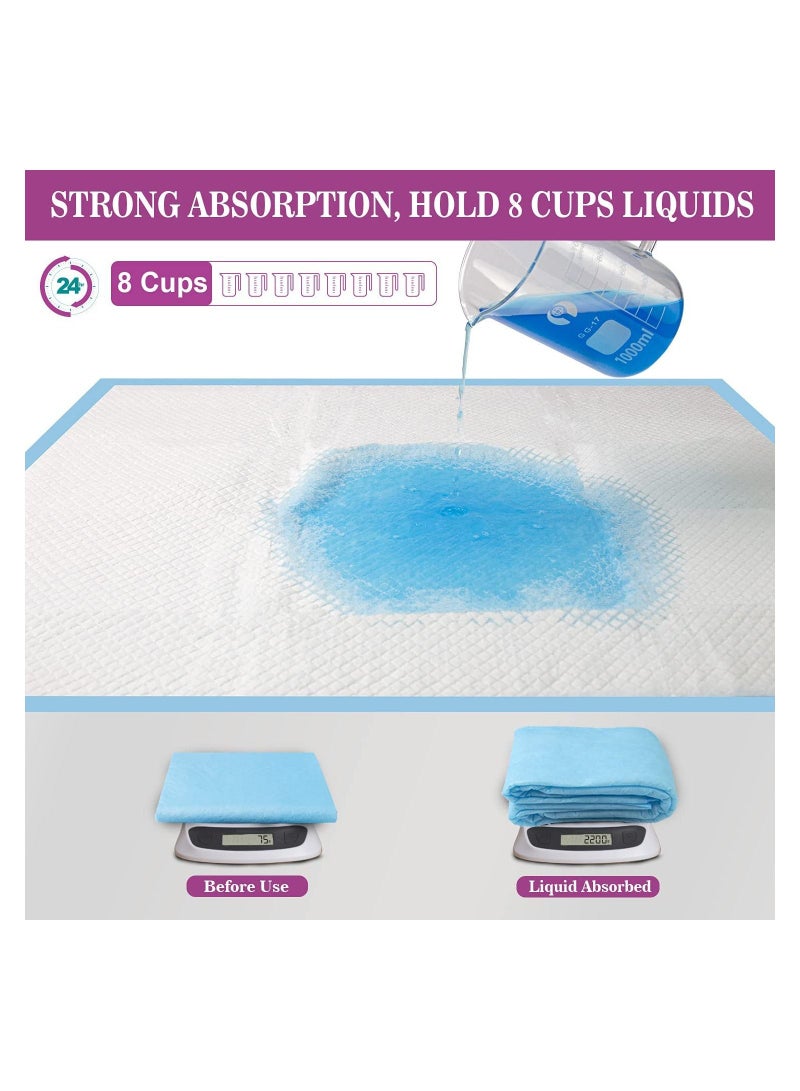 Cherry Medical Supply 10-Pieces Pet Training And Puppy Pads 60 Cm X 90 Cm, Regular Super Absorbent - Image 2