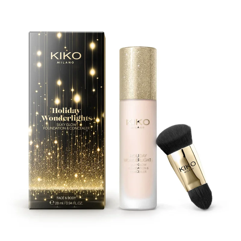KIKO MILANO Holiday Wonderlights Silky Glow Foundation & Concealer