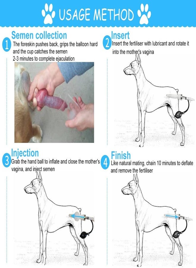 Wadoy Dog Artificial Insemination Kit for 44-88 lb Dogs in Home Breeding Programs - Image 4