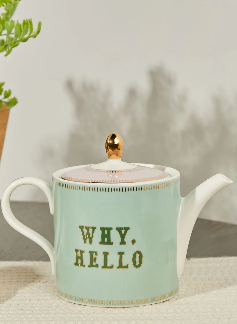 YVONNE ELLEN Why Hello Teapot 800Ml