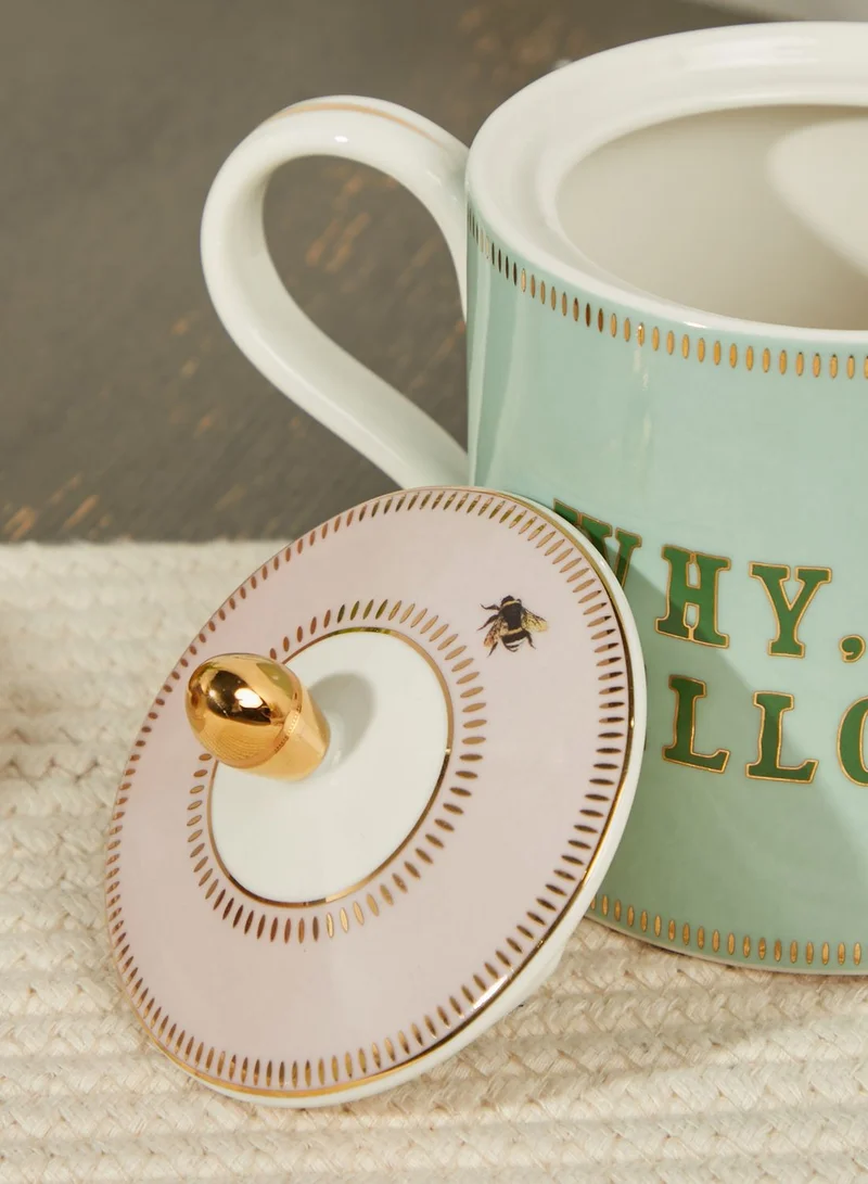 YVONNE ELLEN Why Hello Teapot 800Ml