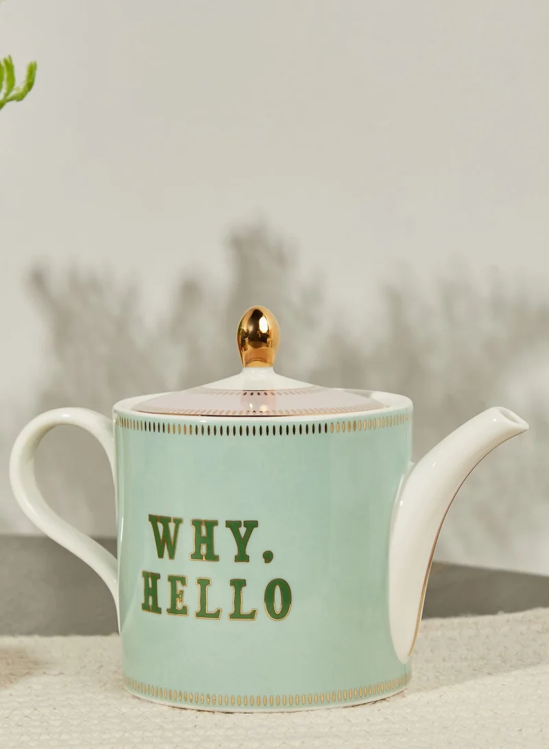 YVONNE ELLEN Why Hello Teapot 800Ml