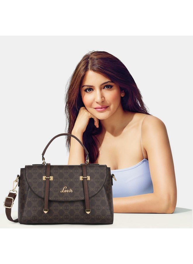 Lavie Lavie Women's Mono Beech Flap Satchel Bag | Ladies Purse Handbag  - Image 5