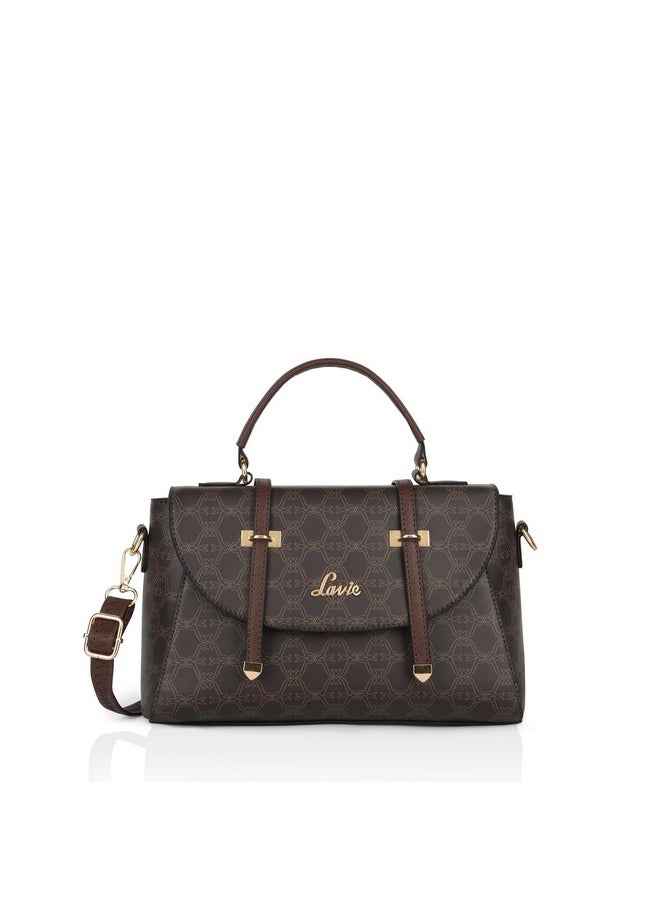 Lavie Lavie Women's Mono Beech Flap Satchel Bag | Ladies Purse Handbag  - Image 1