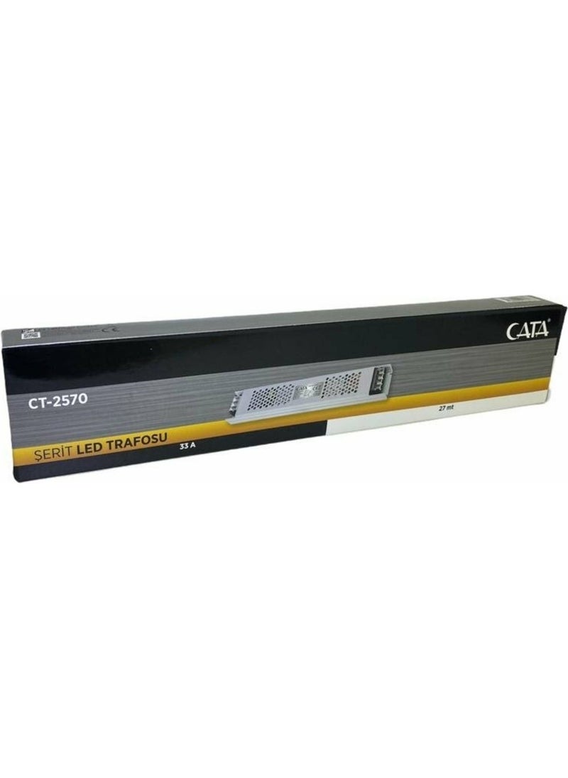 CATA - 33 Ampere Strip LED Transformer 400W Super Slim CT-2570 - Image 1