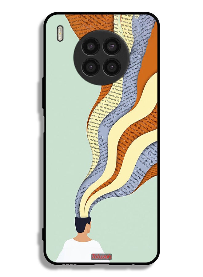 Tolwak Honor 50 Lite Protective Case Cover Data In Mind Art - Image 2