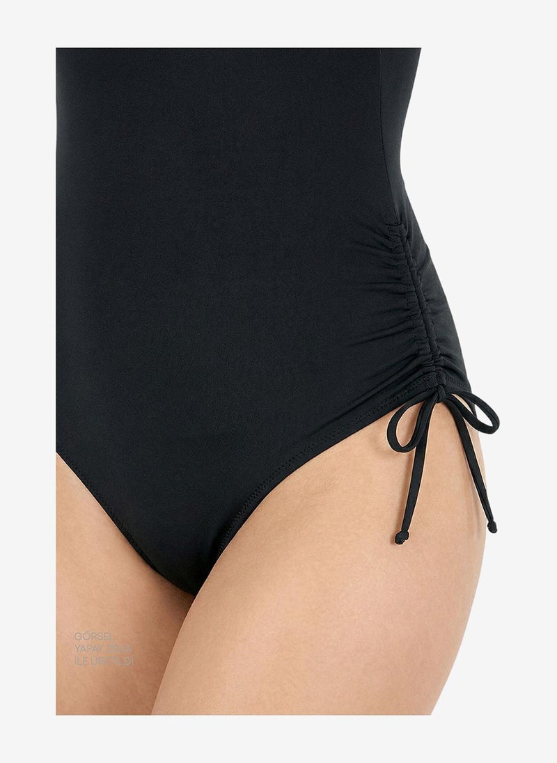 Penti Women Strapless Underwire Black Swimsuit - Image 4