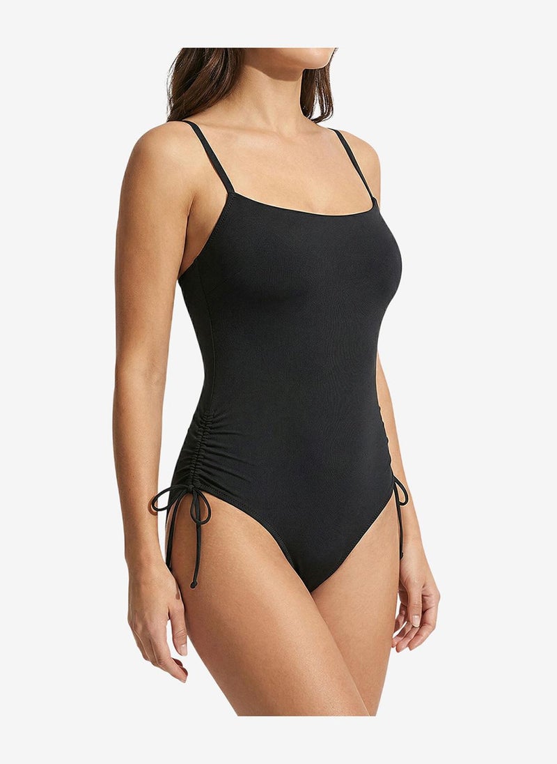 Penti Women Strapless Underwire Black Swimsuit - Image 5