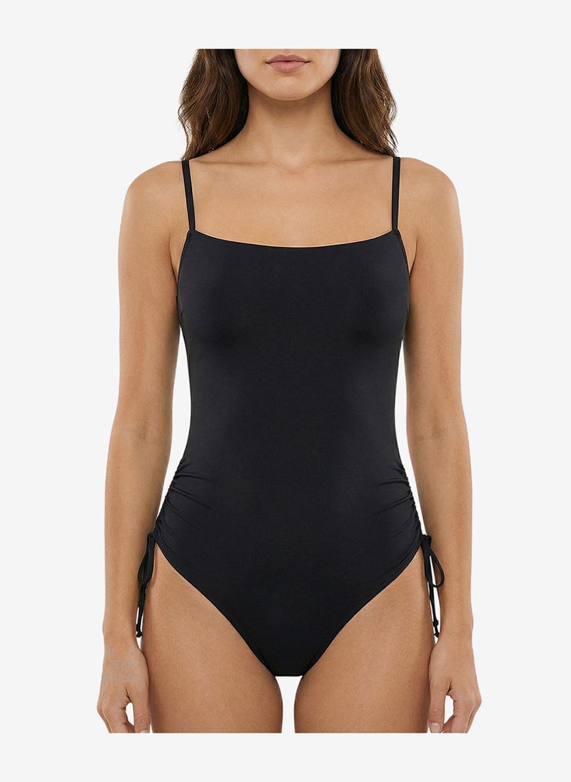 Penti Women Strapless Underwire Black Swimsuit - Image 2