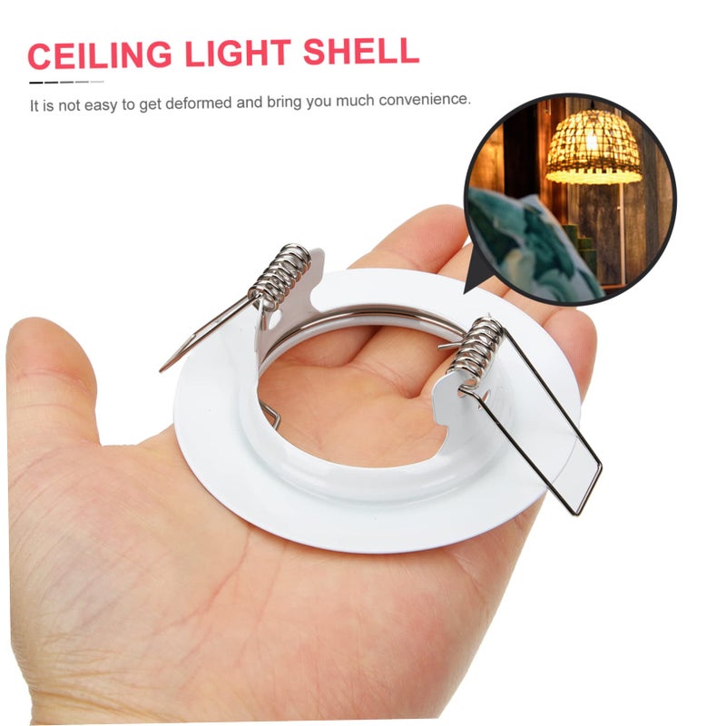 Recessed Lighting Trim Cover 2 Pack for Kitchen Bedroom Bathroom Easy Installation - Image 4