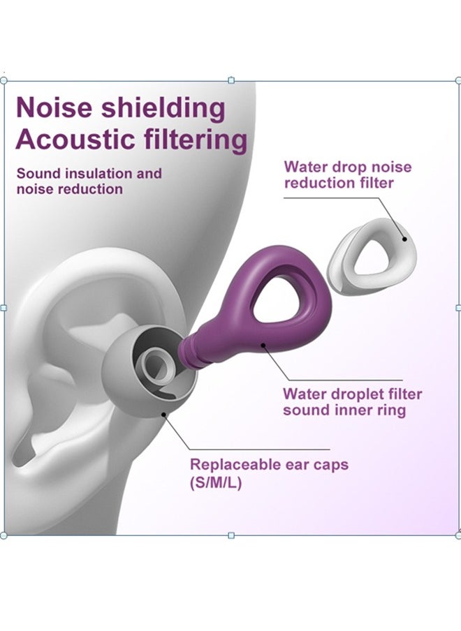 Generic Silicone diaphragm noise cancelling earplugs  - Image 2