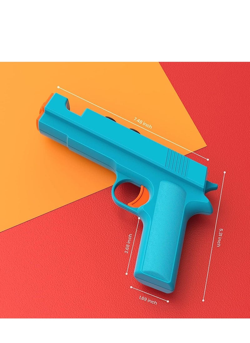 SYOSI - Shooting Game Gun Controller Compatible with Switch/Switch OLED Joy-Con, Hand Grip Motion for Switch Shooter Hunting Games (Blue + Red) - Image 1