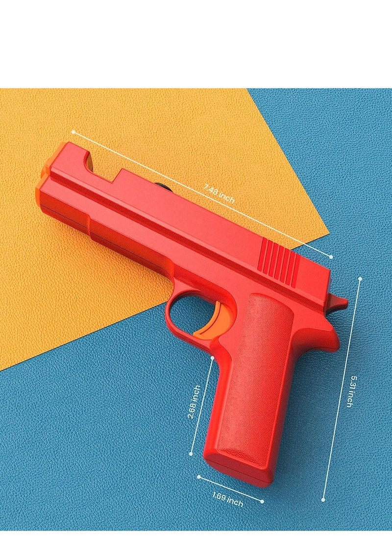 SYOSI - Shooting Game Gun Controller Compatible with Switch/Switch OLED Joy-Con, Hand Grip Motion for Switch Shooter Hunting Games (Blue + Red) - Image 1