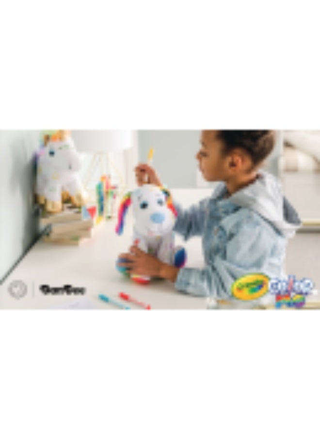 كرايولا قرد ملون من القطيفة للأطفال من عمر 3 سنوات فما فوق - Image 5